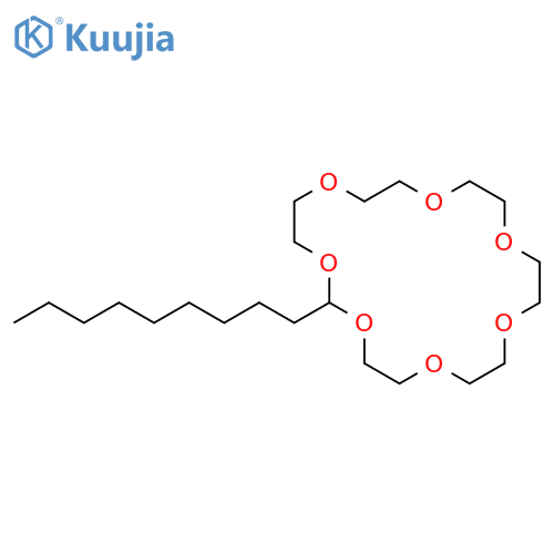 1,3,6,9,12,15,18-Heptaoxacycloeicosane, 2-nonyl- structure