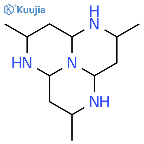 1,4,7,9b-Tetraazaphenalene,dodecahydro-2,5,8-trimethyl- structure