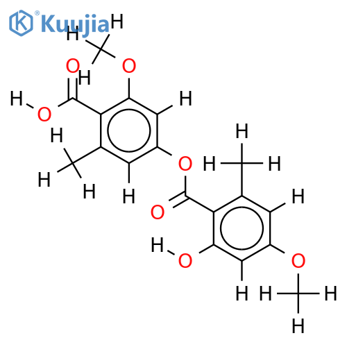 O2'-Methylevernsaeure structure