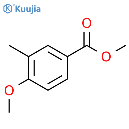 Methyl 4-methoxy-3-methylbenzoate structure