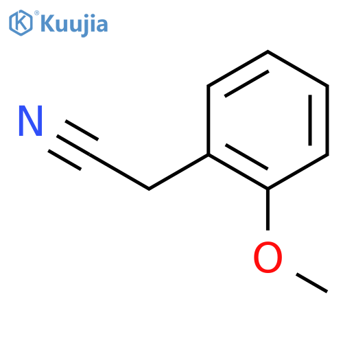 (2-Methoxyphenyl)acetonitrile structure