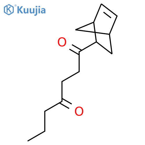 1,4-HEPTANEDIONE, 1-BICYCLO[2.2.1]HEPT-5-EN-2-YL- structure