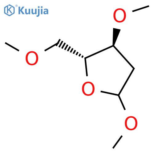 D-ERYTHRO-PENTOFURANOSIDE, METHYL 2-DEOXY-3,5-DI-O-METHYL- structure