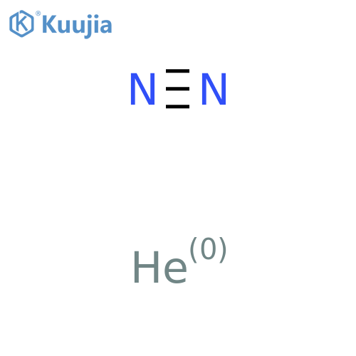 Helium, mixed with nitrogen structure