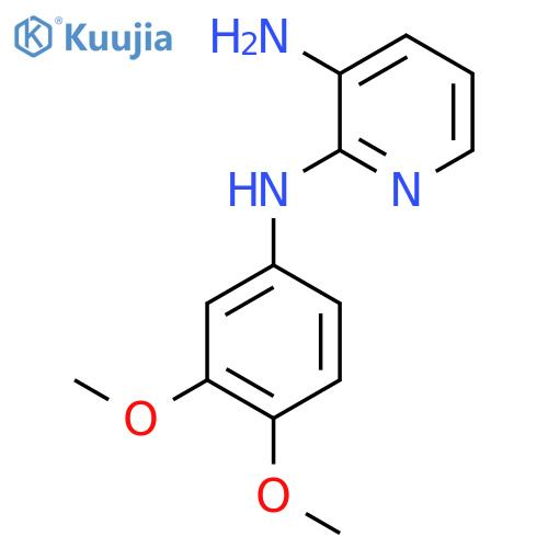 N2-(3,4-Dimethoxyphenyl)-2,3-Pyridinediamine structure