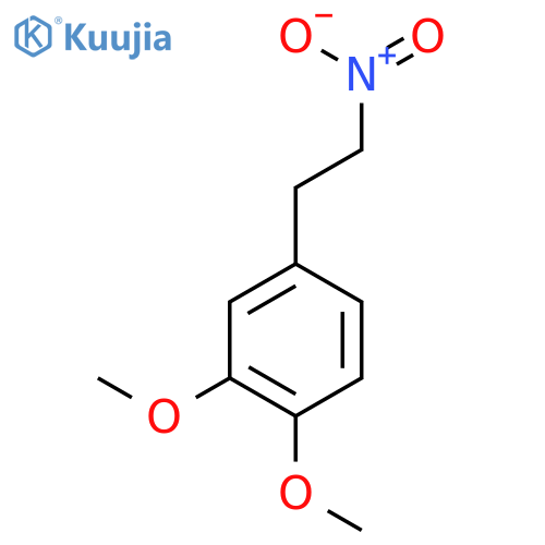 1,2-dimethoxy-4-(2-nitroethyl)benzene structure