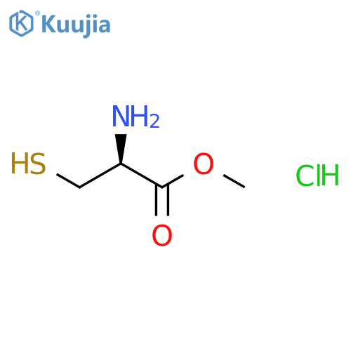 Methyl D-cysteinate hydrochloride structure