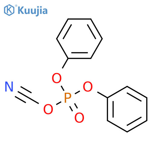 PHOSPHOROCYANATIDIC ACID, DIPHENYL ESTER structure