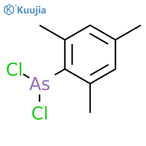 ARSONOUS DICHLORIDE, (2,4,6-TRIMETHYLPHENYL)- structure