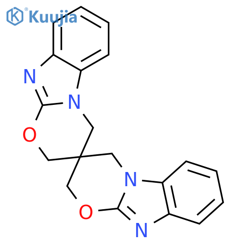 3,3'-spirobi[[1,3]oxazino[3,2-a]benzimidazole] structure