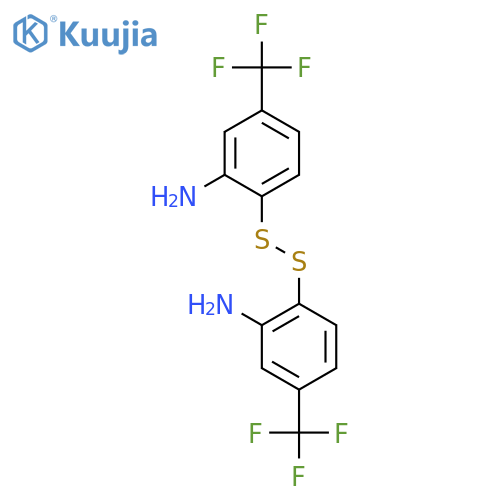 2-Amino-4-trifluoromethylphenyl Disulfide structure