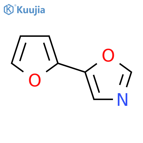 Oxazole, 5-(2-furanyl)- structure