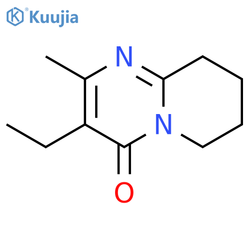 3-Ethyl-2-methyl-6,7,8,9-tetrahydro-4H-pyrido1,2-apyrimidin-4-one(Risperidone Impurity) structure