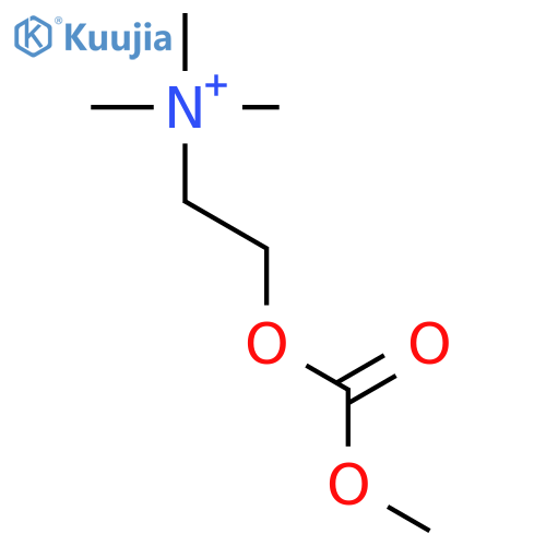 Ethanaminium,2-[(methoxycarbonyl)oxy]-N,N,N-trimethyl-, iodide (1:1) structure
