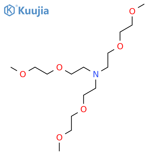 Tris(dioxa-3,6-heptyl)amine structure