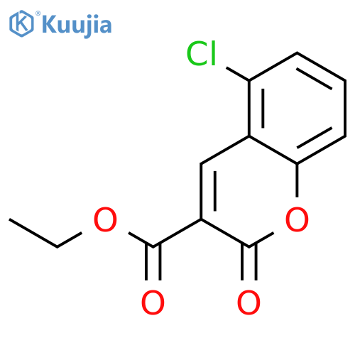 Ethyl 5-chloro-2-oxo-2H-chromene-3-carboxylate structure