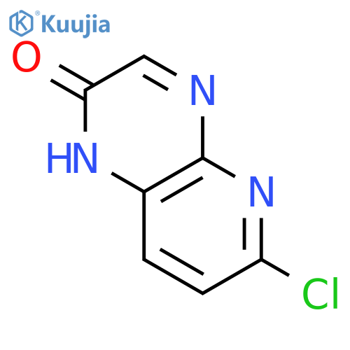 6-chloro-1H,2H-pyrido[2,3-b]pyrazin-2-one structure