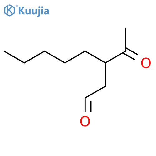 Octanal, 3-acetyl- structure