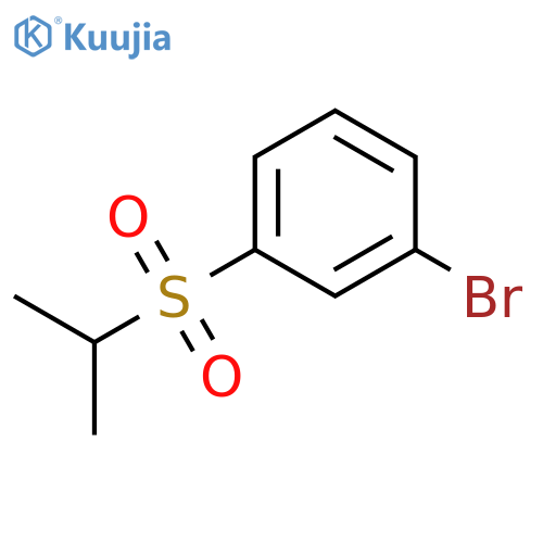 1-Bromo-3-(isopropanesulfonyl)benzene structure