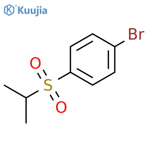 1-Bromo-4-(propane-2-sulfonyl)benzene structure