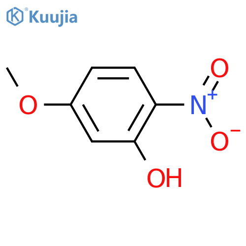 5-Methoxy-2-nitrophenol structure