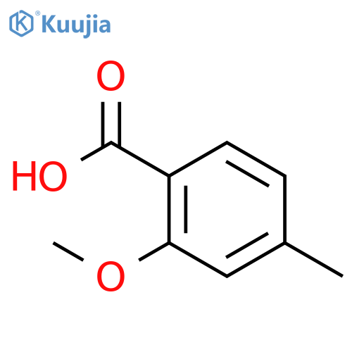 2-methoxy-4-methylbenzoic acid structure
