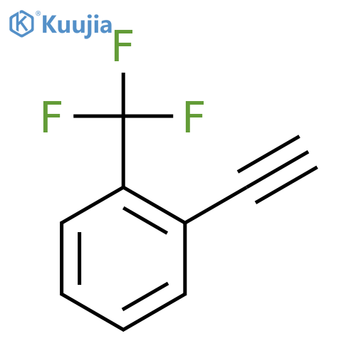 2-(Trifluoromethyl)phenylacetylene structure