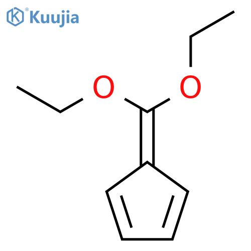 1,3-Cyclopentadiene, 5-(diethoxymethylene)- structure