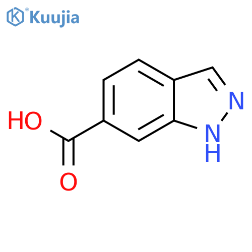 1H-Indazole-6-carboxylic acid structure