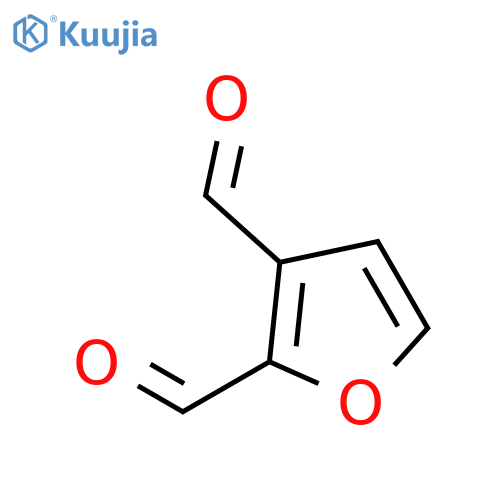 2,3-FURANDICARBOXALDEHYDE structure