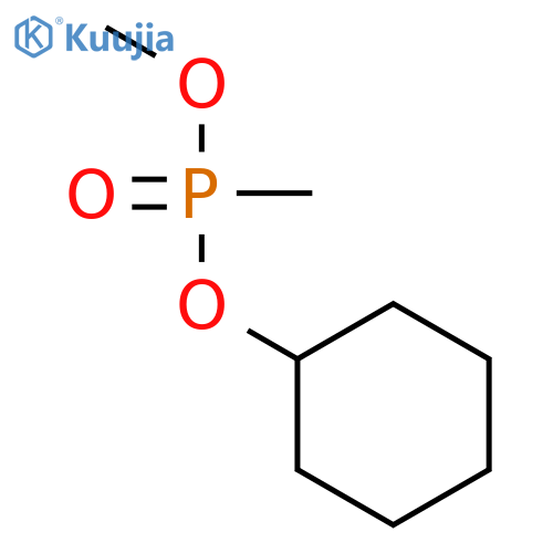Cyclohexyl methyl methylphosphonate structure
