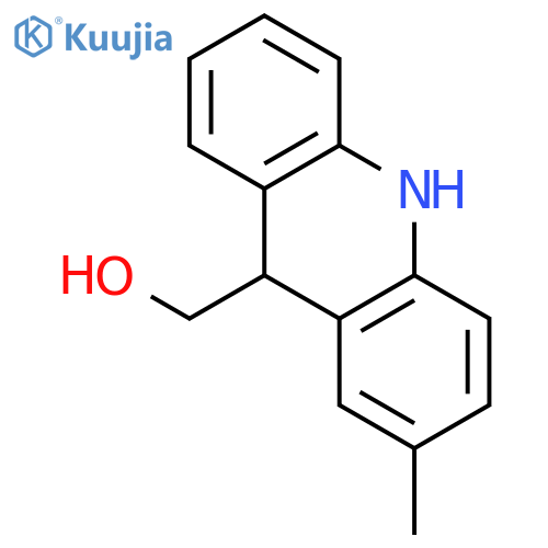 9-Acridinemethanol, 9,10-dihydro-2-methyl- structure