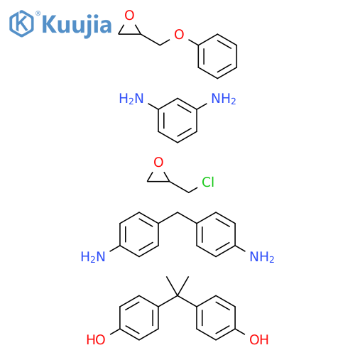 Phenol, 4,4'-(1-methylethylidene)bis-, polymer with 1,3-benzenediamine, 2-(chloromethyl)oxirane, 4,4'-methylenebis[benzenamine] and 2-(phenoxymethyl)oxirane structure