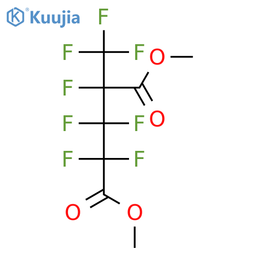 Pentanedioic acid, 2,2,3,3,4-pentafluoro-4-(trifluoromethyl)-, dimethylester structure
