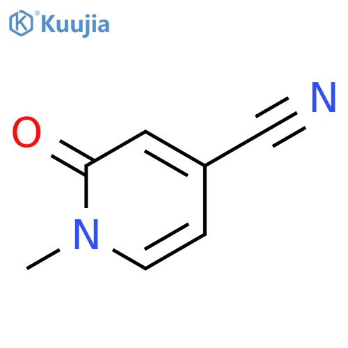1-Methyl-2-oxo-1,2-dihydropyridine-4-carbonitrile structure