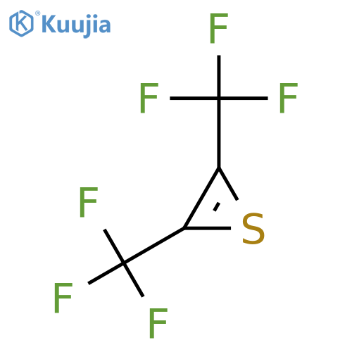 Thiirene, bis(trifluoromethyl)- structure