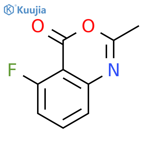5-fluoro-2-methyl-4H-3,1-benzoxazin-4-one structure