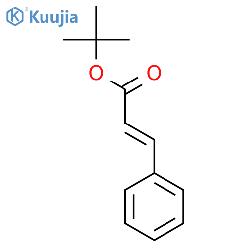 2-Propenoic acid, 3-phenyl-, 1,1-dimethylethyl ester, (E)- structure