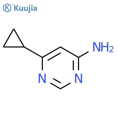 6-Cyclopropylpyrimidin-4-amine structure