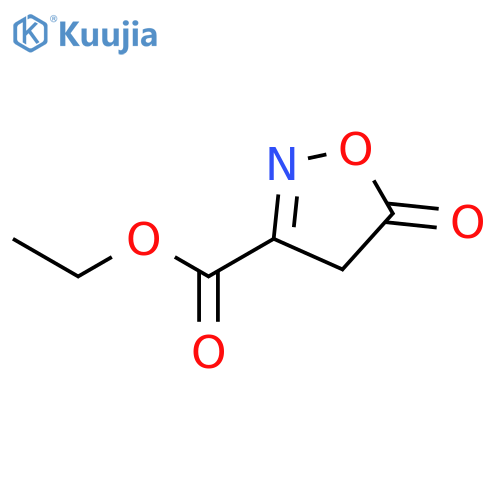 Ethyl 5-oxo-4,5-dihydroisoxazole-3-carboxylate structure