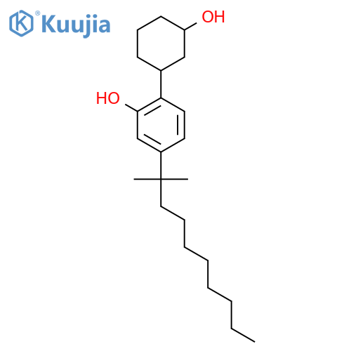cis-5-(1,1-Dimethylnonyl)-2-(3-hydroxycyclohexyl)phenol structure