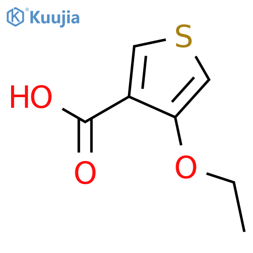 4-Ethoxythiophene-3-carboxylic acid structure