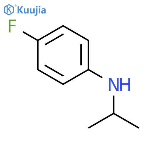 4-Fluoro-N-isopropylaniline structure