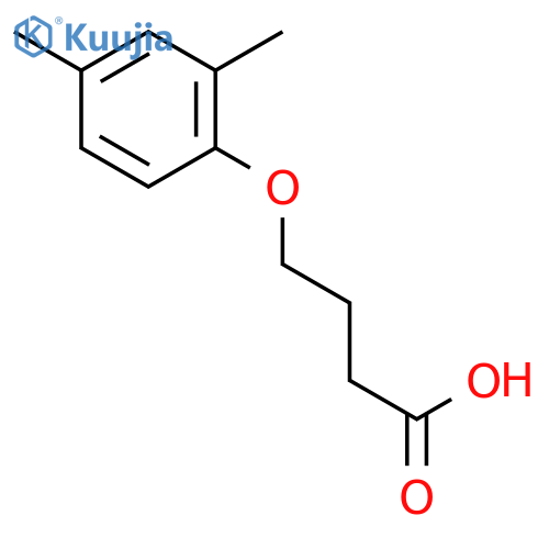 4-(2,4-dimethylphenoxy)butanoic Acid structure