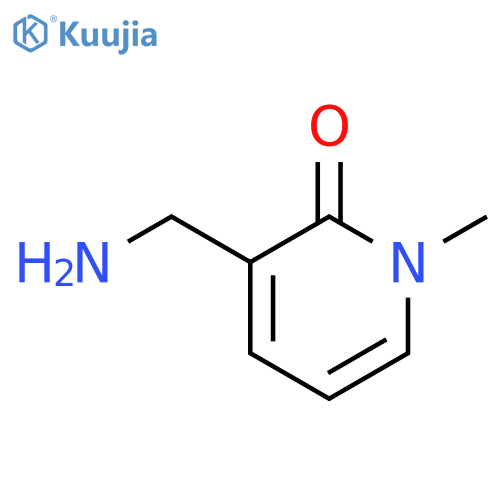 3-(aminomethyl)-1-methyl-1,2-dihydropyridin-2-one structure