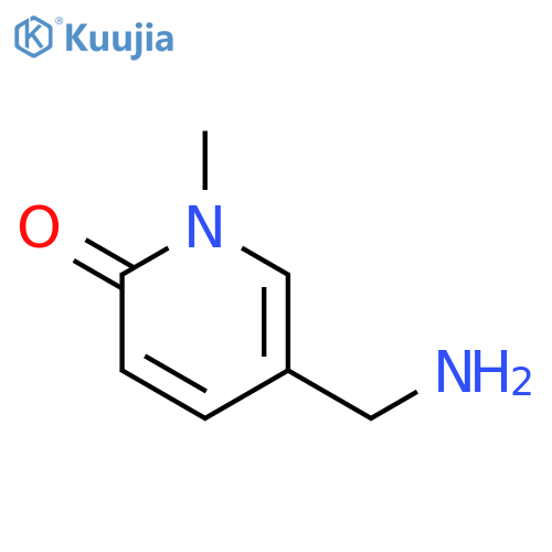 5-(aminomethyl)-1-methyl-1,2-dihydropyridin-2-one structure