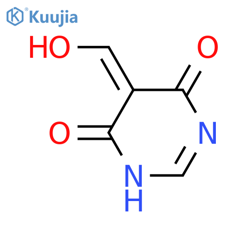 4,6(1H,5H)-Pyrimidinedione, 5-(hydroxymethylene)- (9CI) structure