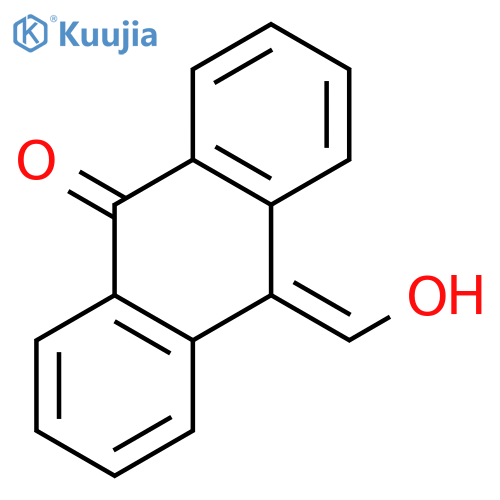 9(10H)-Anthracenone, 10-(hydroxymethylene)- structure