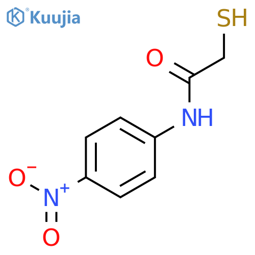 ACETAMIDE, 2-MERCAPTO-N-(4-NITROPHENYL)- structure
