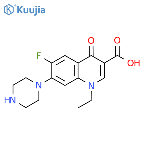 Norfloxacin structure